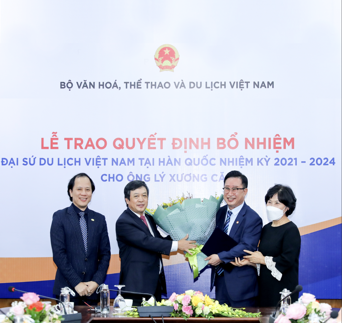 Lễ trao Quyết định bổ nhiệm Ông Lý Xương Căn là Đại sứ du lịch Việt Nam  tại Hàn Quốc