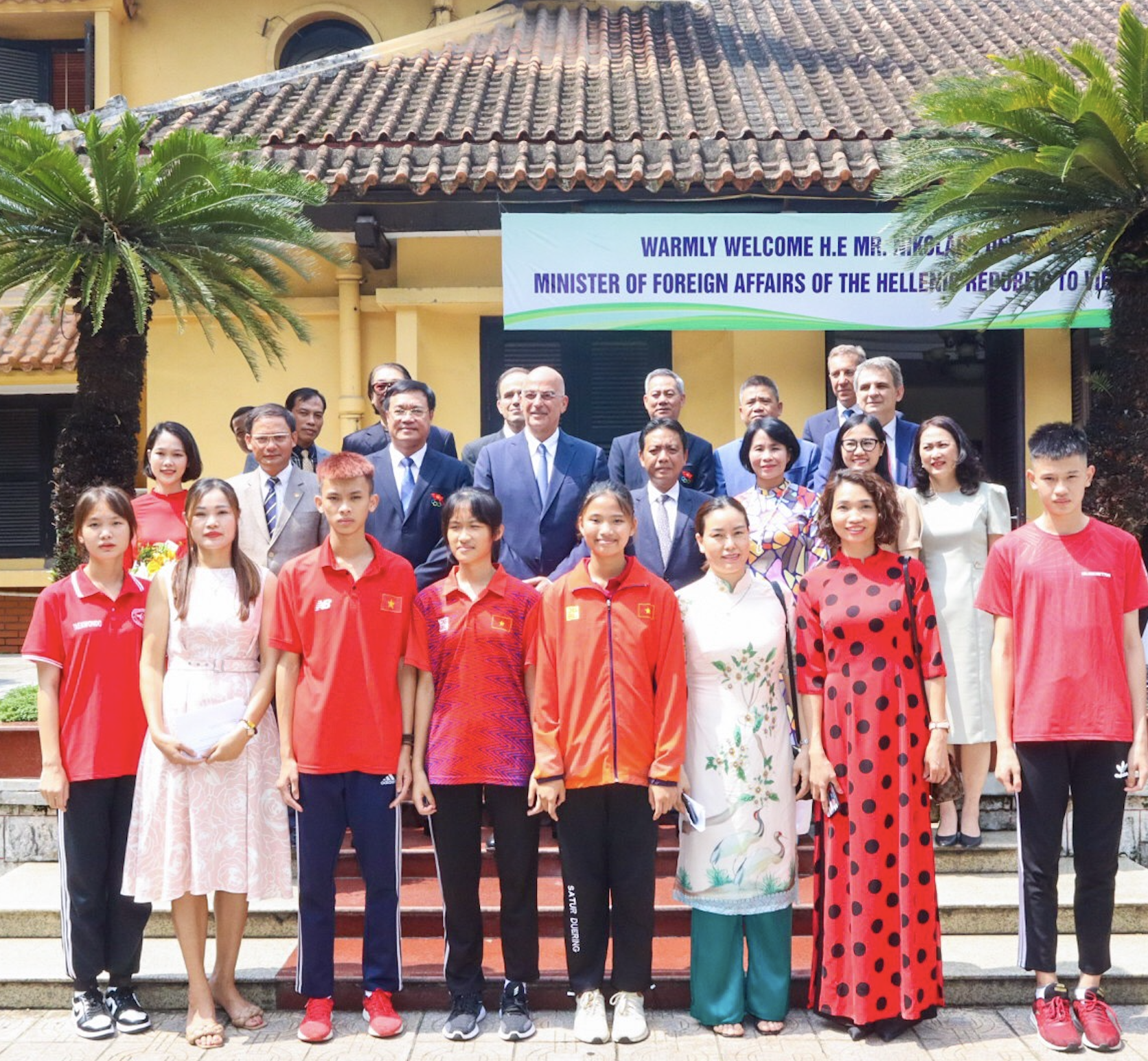 Bộ Ngoại giao Hy Lạp tài trợ cho chương trình “Vận động viên tài năng trẻ của Việt Nam”