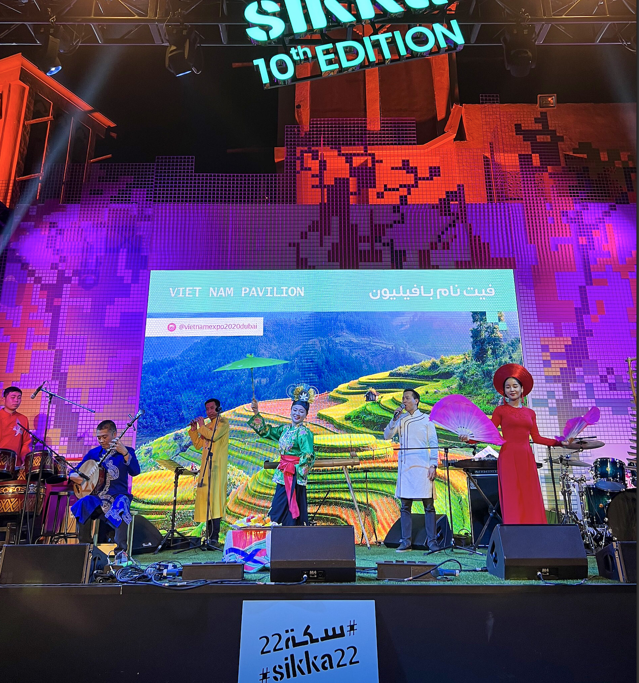 Âm nhạc truyền thống Việt Nam toả sáng tại  Lễ hội Nghệ thuật của Trung Đông