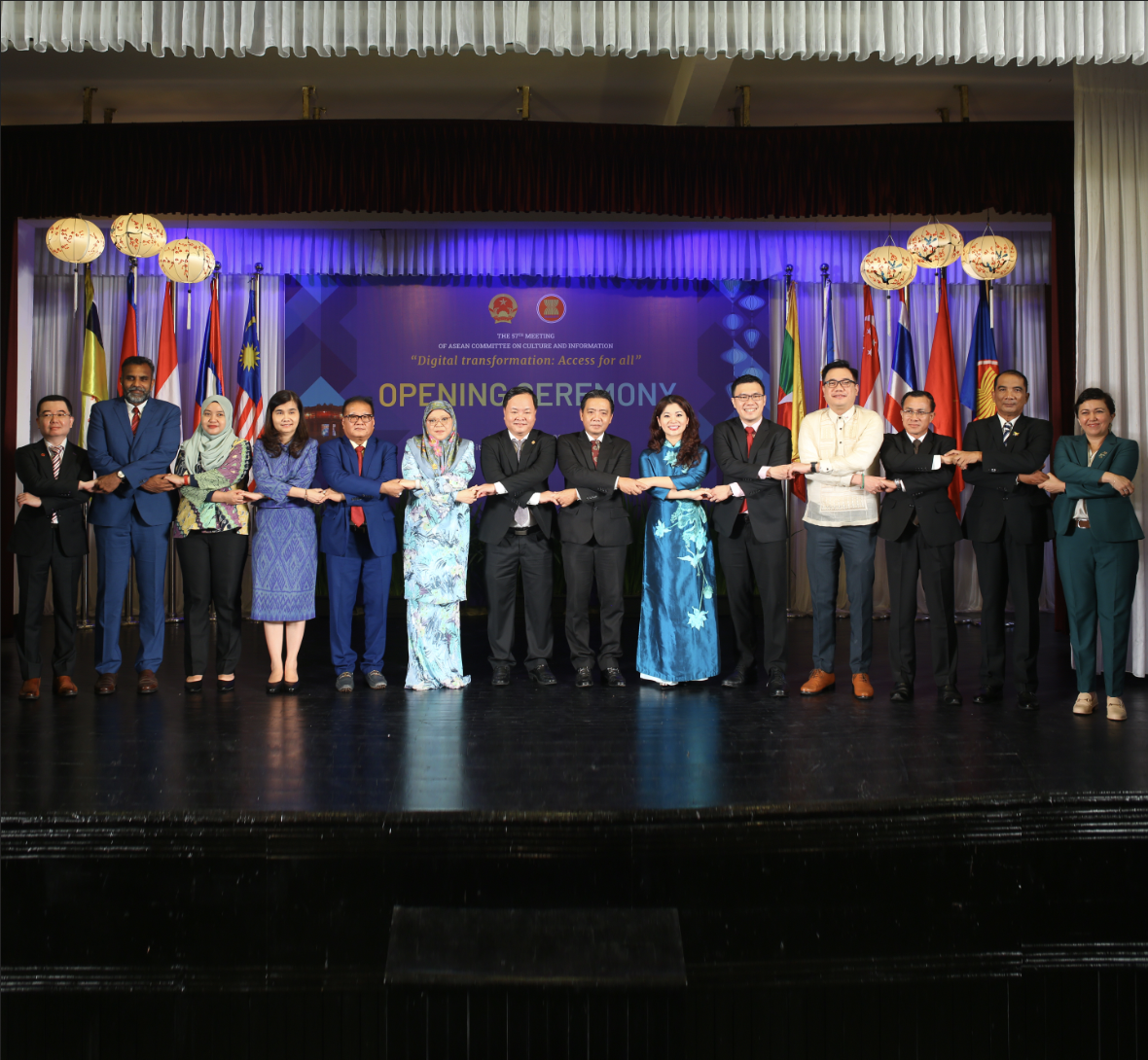 Lễ khai mạc Hội nghị lần thứ 57 Ủy ban Văn hóa - Thông tin ASEAN tại Thành phố Hội An