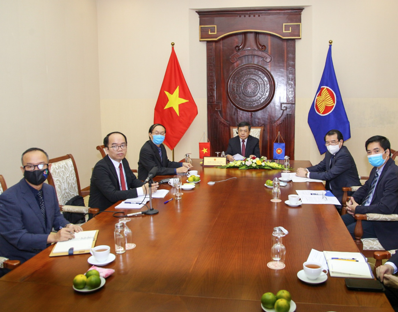 Thứ trưởng Đoàn Văn Việt tham dự và phát biểu tại Phiên thảo luận  cấp Bộ trưởng tại Diễn đàn Du lịch Toàn cầu 2021-Các nhà Lãnh đạo Châu Á