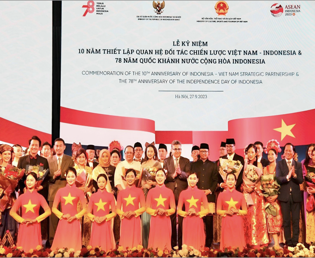 Chương trình nghệ thuật gắn kết tình hữu nghị Việt Nam-Indonesia