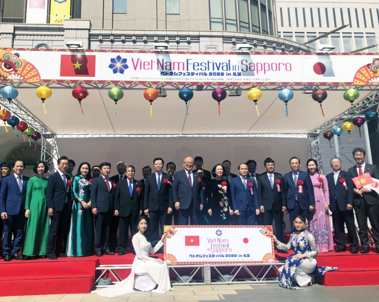 Tưng bừng Khai mạc Lễ hội Việt Nam tại Sapporo – kết nối hai nền văn hóa Việt Nam - Nhật Bản