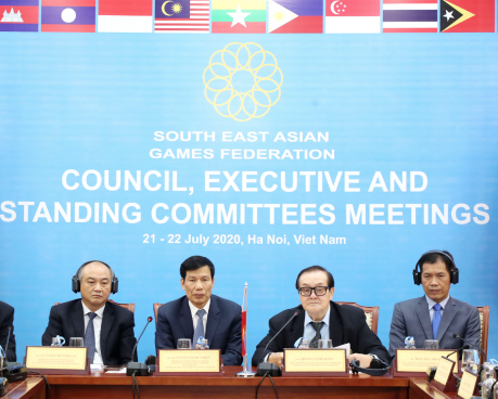 Bộ trưởng Nguyễn Ngọc Thiện chủ trì  Hội nghị Hội đồng Liên đoàn Thể thao Đông Nam Á lần thứ nhất năm 2020