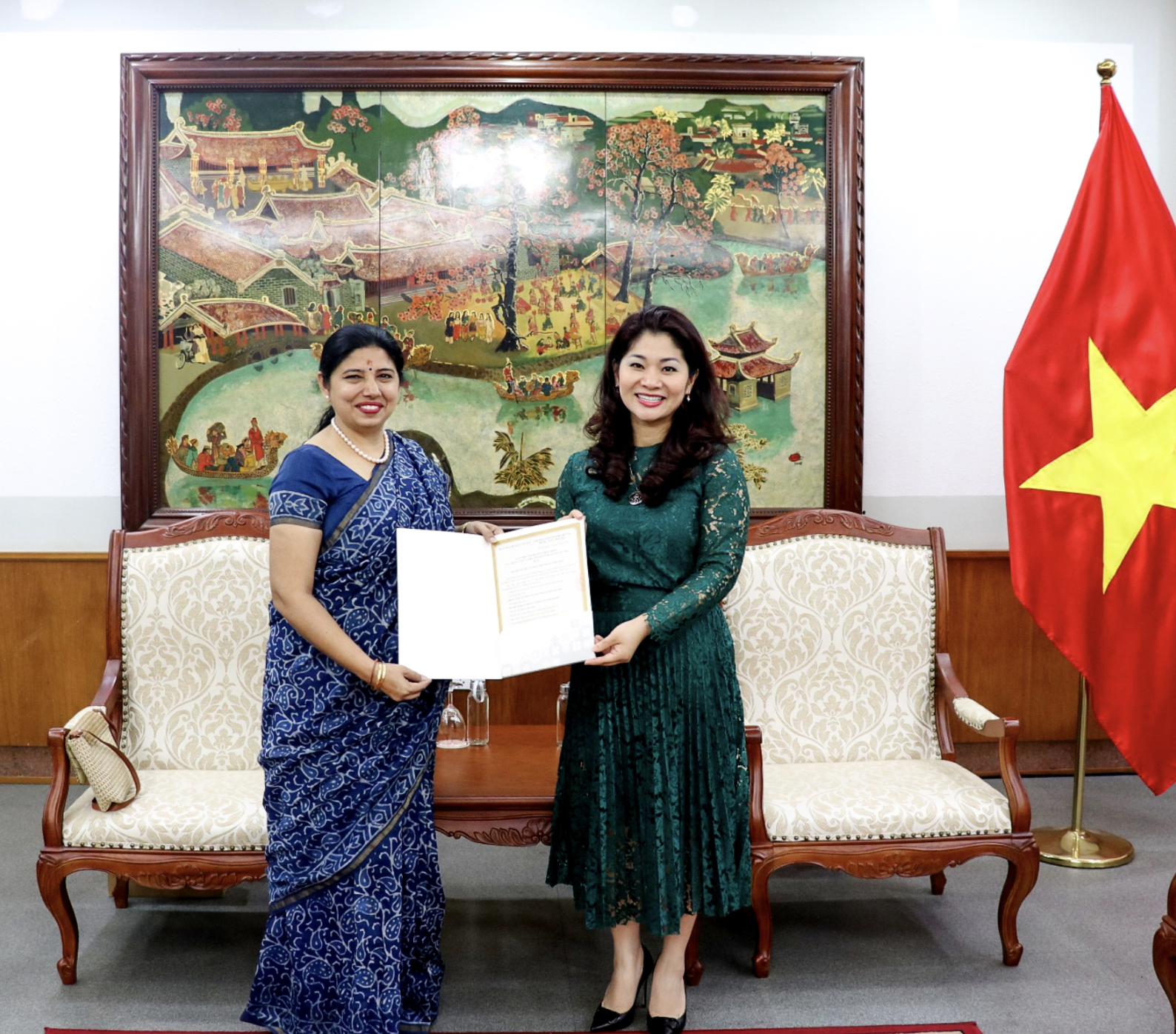 Việt Nam - Ấn Độ: Tăng cường hợp tác và tổ chức các hoạt động giao lưu văn hóa.