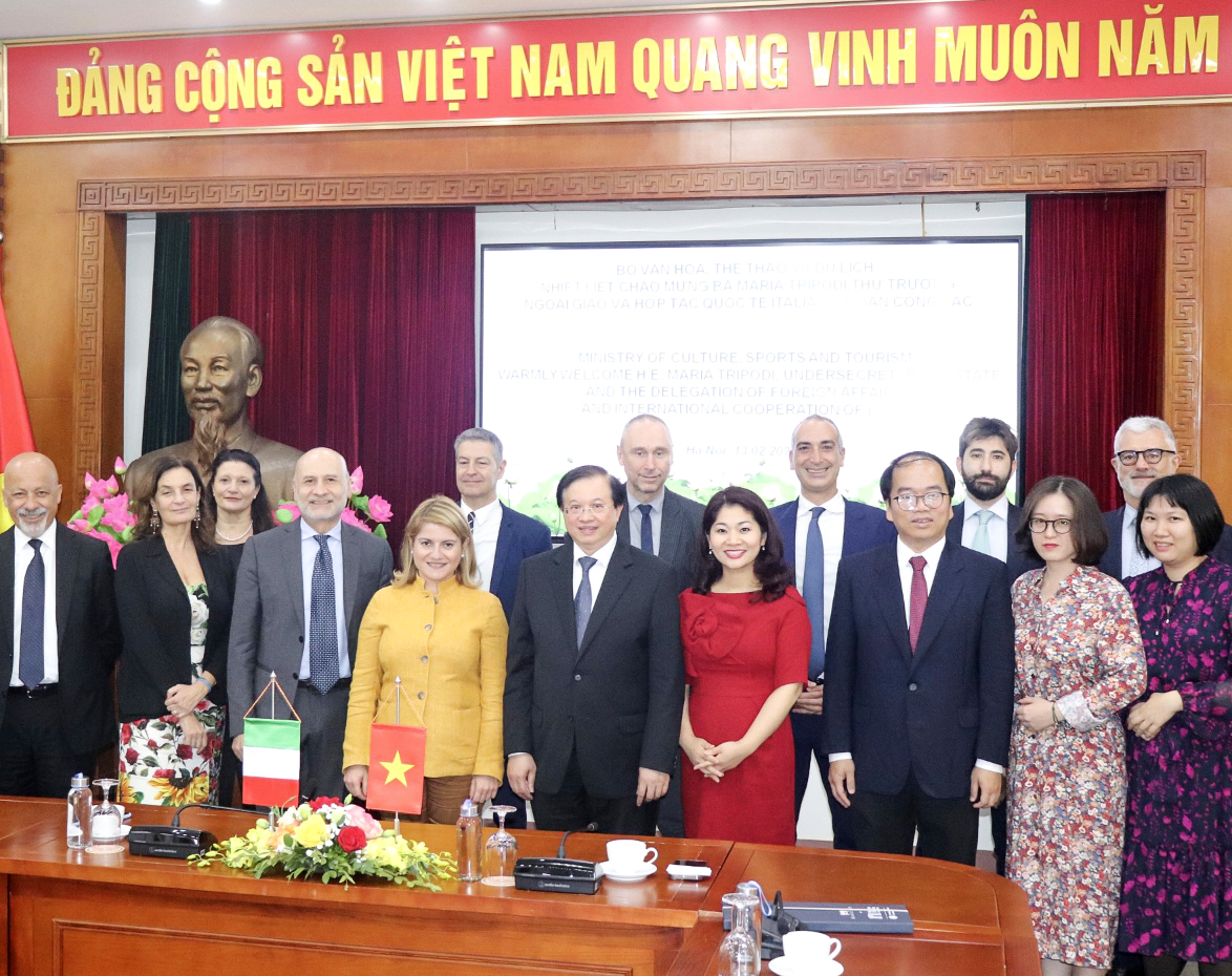 Hợp tác văn hóa Việt Nam – Italia đóng vai trò quan trọng trong thúc đẩy quan hệ hai nước